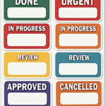 Status & Priority - Sticker Sheet v6